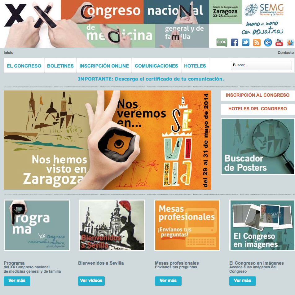 Poster Zaragoza 2013